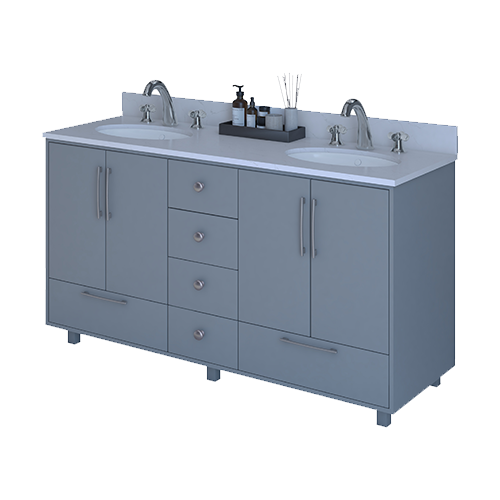 Oceanic6 Solutionz Thames Grey Bathroom Vanity