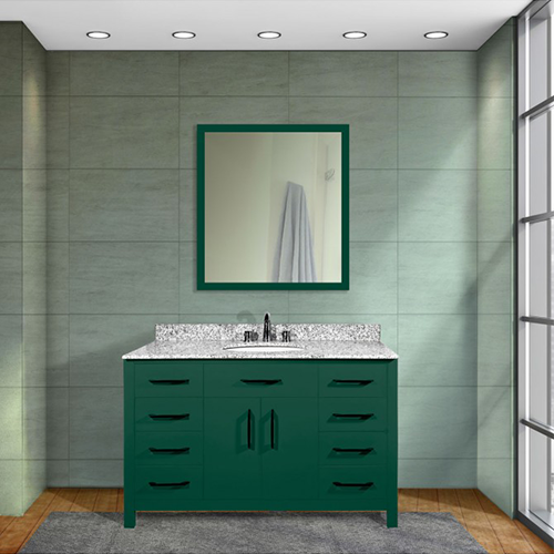 Oceanic6 Solutionz Verde Bottle Green Bathroom Vanity