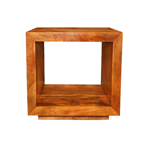 Oceanic6 Solutionz Wooden End Table with Open Interior