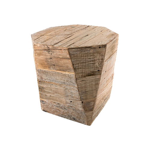 Oceanic6 Solutionz Wood Side Table With Octagonal Top