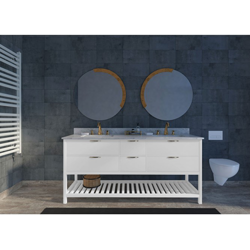 Oceanic6 Solutionz Caspean Black Bathroom Vanity