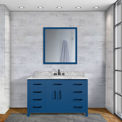 Oceanic6 Solutionz Verde Larva Blue Bathroom Vanity