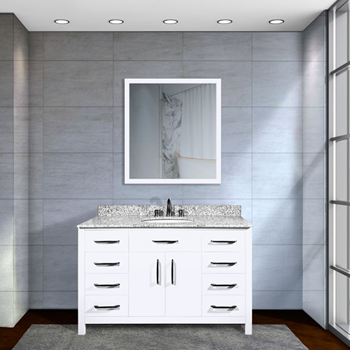 Oceanic6 Solutionz Verde Snow White Bathroom Vanity