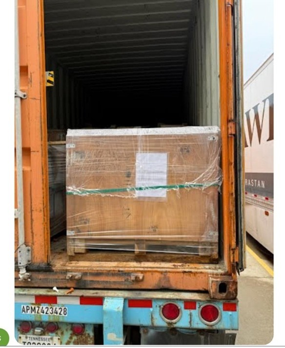 Freight forwarding logistics coordination warehouse delivery stone export India to USA door delivery