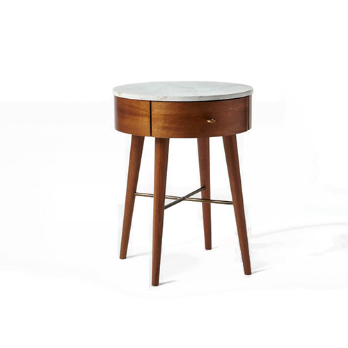 Oceanic6 Solutionz Wood Top Drawer end table