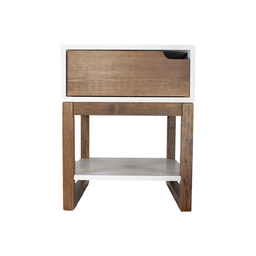 Oceanic6 Solutionz Wood One Drawer Side Table