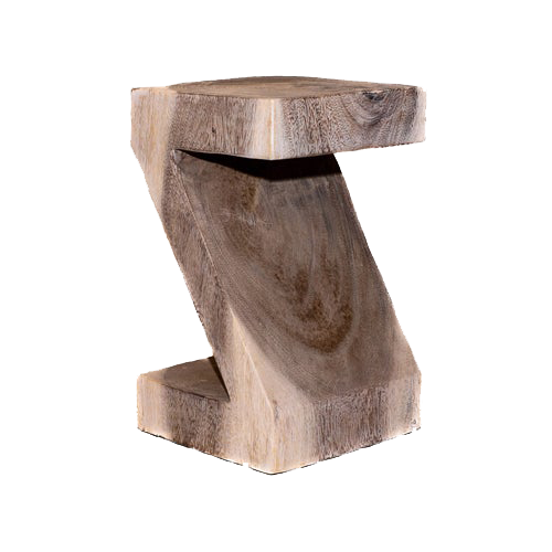 Oceanic6 Solutionz Z-Shaped Accent End Table 