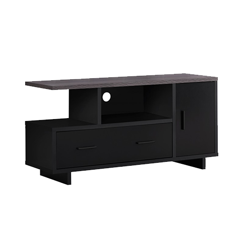 Oceanic6 Solutionz BlackGrey Top With Storage Tv Stand