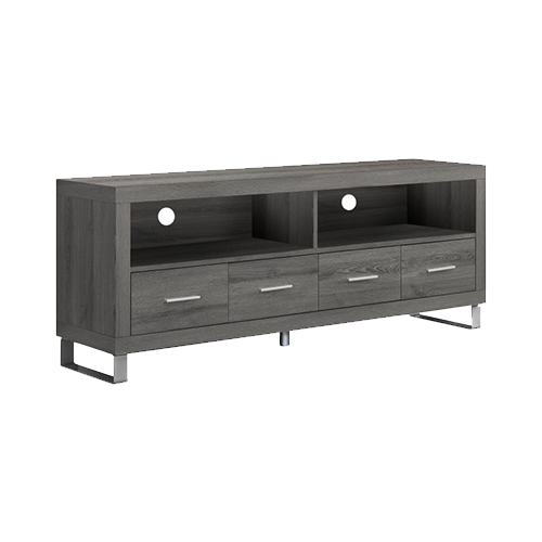 Oceanic6 Solutionz Core Metal TV Stand With 4 Drawers
