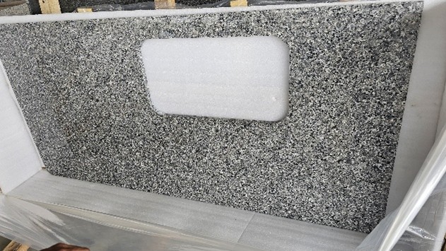 Granite slab packaging vertical positioning crate loading protective materials India